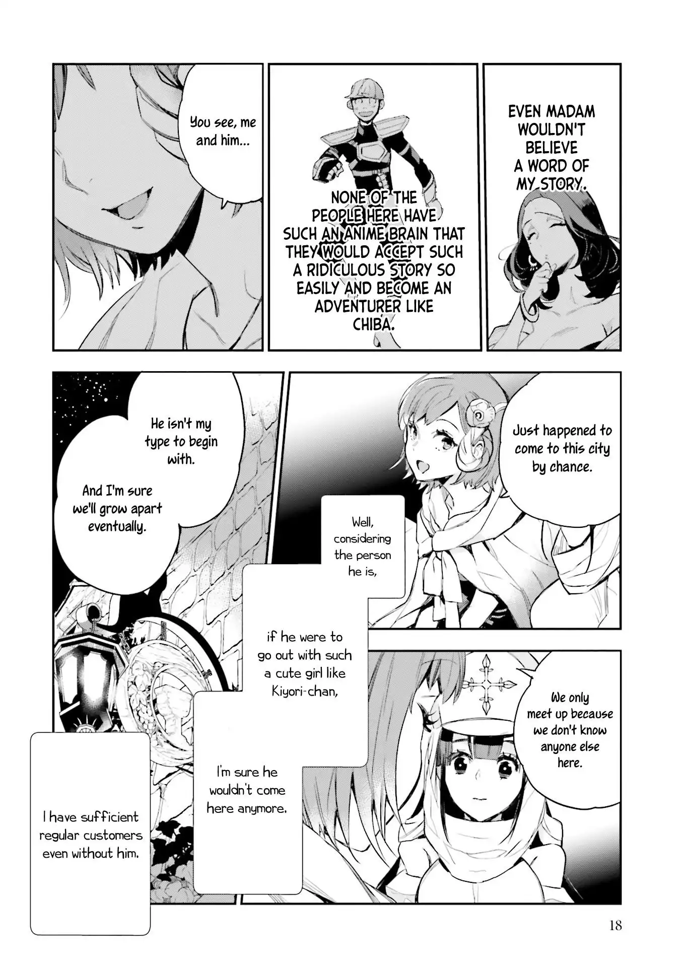 JK Haru wa Isekai de Shoufu ni natta Chapter 5 16